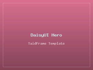 DaisyUI Hero